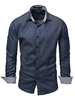 Herren Regular Fit Jeanshemd In Blau