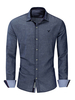 Herren Rugular Fit Jeanshemd in Grau