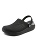 Herren Sandalen Slip-On Color Block PU Leder EVA Sohle Clogs