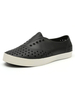 Herren Sandalen Slip-On PU Leder EVA Sohle Casual Black Clogs