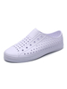 Herren Sandalen Slip-On PU Leder EVA Sohle PU Uooer White Clogs Schuhe