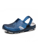 Herren Sandalen Slip-On PU Leder EVA Sohle PU Upper Casual Blue Clogs
