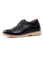 Herren Schuhe Erstaunliche PU-Leder Round Toe Low-Tops Schwarz Vintage Schuhe