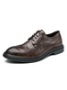 Herren Schuhe Fantastische Runde Zehe Metalldetails Riemen Verstellbare PU Leder Oxfords Brogues Schuhe