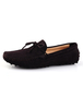 Herren Slipper aus Rindleder in Braun