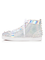 Herren Sneakers Bequeme Wildleder Leder Runde Zehen Strass Kunstwerk Spike Sneakers