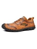 Herren Sneakers Cosy Leder Round Toe Herrenschuhe