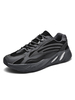 Herren Sneakers Drak Grau Gemütliche PU-Leder Runde Zehen Low-Tops Sportschuhe