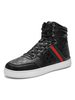 Herren Sneakers Red Cosy Leder Runde Zehen Cowboystiefel Freizeitschuhe