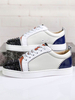 Herren Spike Sneakers 2020 Schuhe Elfenbein Round Toe Nieten schnüren In verschiedenen Colorblock Casual Skate Schuhe