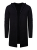 Herren Strickjacken Chic Long Sleeves Schwarz Deep Grey Unique
