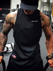 Herren Tank Top Ärmellose T-Shirts Schwarzes Sommeroberteil