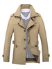 Herrenjacke2020 Trenchcoat Khaki Gürteljacke