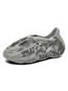 Herrensandalen Slip-On Artwork PU-Leder EVA Sohle Herren Sommersandalen