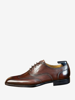 Herrenschuhe modische Brogue-Schuhe mit runder Spitze formelle Hochzeitsschuhe