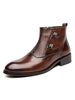 Herrenstiefel Erstaunliche PU-Leder Round Toe