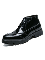 Herrenstiefel Fabulous Round Toe PU-Leder