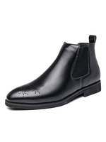 Herrenstiefel Fabulous Round Toe PU-Leder