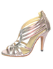 High Heel Sandalen hinteren Reißverschluss Stiletto Gesellschaftstanz Damenschuhe Peep