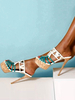 High Heel Sandalen weiße Plattform offene Zehenausschnitt Sandale Hausschuhe Frauen Sexy Schuhe