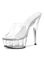 High Heel Sexy Sandalen Weiße Peep Toe Stiletto Sandalen