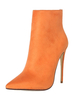 High Heels 2020 Damen Stiefeletten Wildleder spitze Zehe Stilettoabsatz Winterstiefel