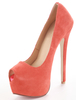 High Heels in Orange