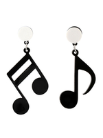 Hinweis Ohrstecker Musik Schmuck Geschenk für Sänger
