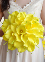 Hochzeit Blumenstrauß in Gelb