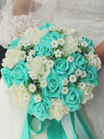 Hochzeit Brautstrauß rund für Hochzeit Ethylen