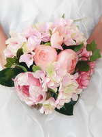Hochzeit rund keinen Schmuck Kunstblumen