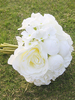 Hochzeit rund keinen Schmuck mit Kunstblumen