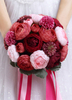 Hochzeit Blumen Blumenstrauß Hand gebunden Bögen Silk Blumen Brautstrauß