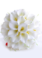 Hochzeit Blumenstrauß in Weiß