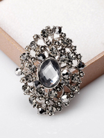 Hochzeit Broschen Vintage Strass Frauen Schmuck