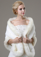 Hochzeit Cape in Elfenbeinfarbe