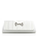 Hochzeit Clutch Taschen Satin Strass weiße Abend Party Handtaschen