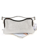 Hochzeit Clutch Taschen Silber Strass Perlen Braut Party Abend Handtaschen