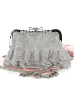 Hochzeit Clutch Taschen Strass Perlen Braut Geldbörse Abend Party Handtaschen