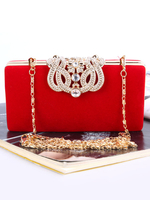 Hochzeit Clutch Taschen Strass Perlen Braut Handtaschen