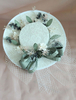 Hochzeit Fascinator Hut Vintage Royal Women Bridal Kopfbedeckungen