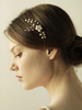 Hochzeit Haar Pin Gold Zweig Kopfschmuck Braut Haar Zubehör
