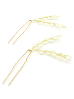 Hochzeit Haar Pins Weizen geformte Perle Braut Kopfbedeckungen