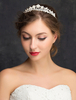 Hochzeit Haar Stirnband Silber Nachahmungen von Perlen Strass Legierung Braut Haar-Accessoires