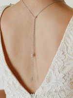 Hochzeit Halsketten Silber Strass Hochzeit Halskette