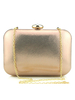 Hochzeit Handtasche für die Braut in Goldenmit Kunstdiamanten im eleganten Stil