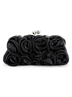 Hochzeit Handtaschen Blumen Satin Abend Party Handtaschen