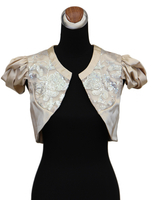 Hochzeit Jackett mit Pailletten in Champagnerfarbe
