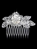 Hochzeit Kamm Perlen Frauen Perlen Braut Haarschmuck