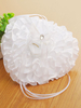 Hochzeit Kissen Strass Bänder Sweetheart White Ring Bearer Kissen